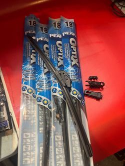 2 SETS all season wiper blades 18” & 18” PEAK OPTIX Beam Style