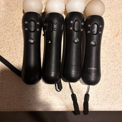 4 VR Motion Controllers PS4 Bundle