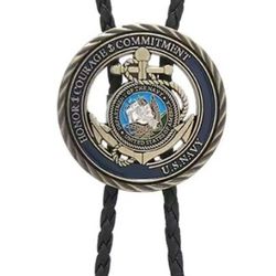 New Beautiful United States Navy Bolo Tie  Men Women Military 