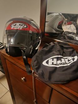 HJC Open Face Motorcycle Helmet – Medium