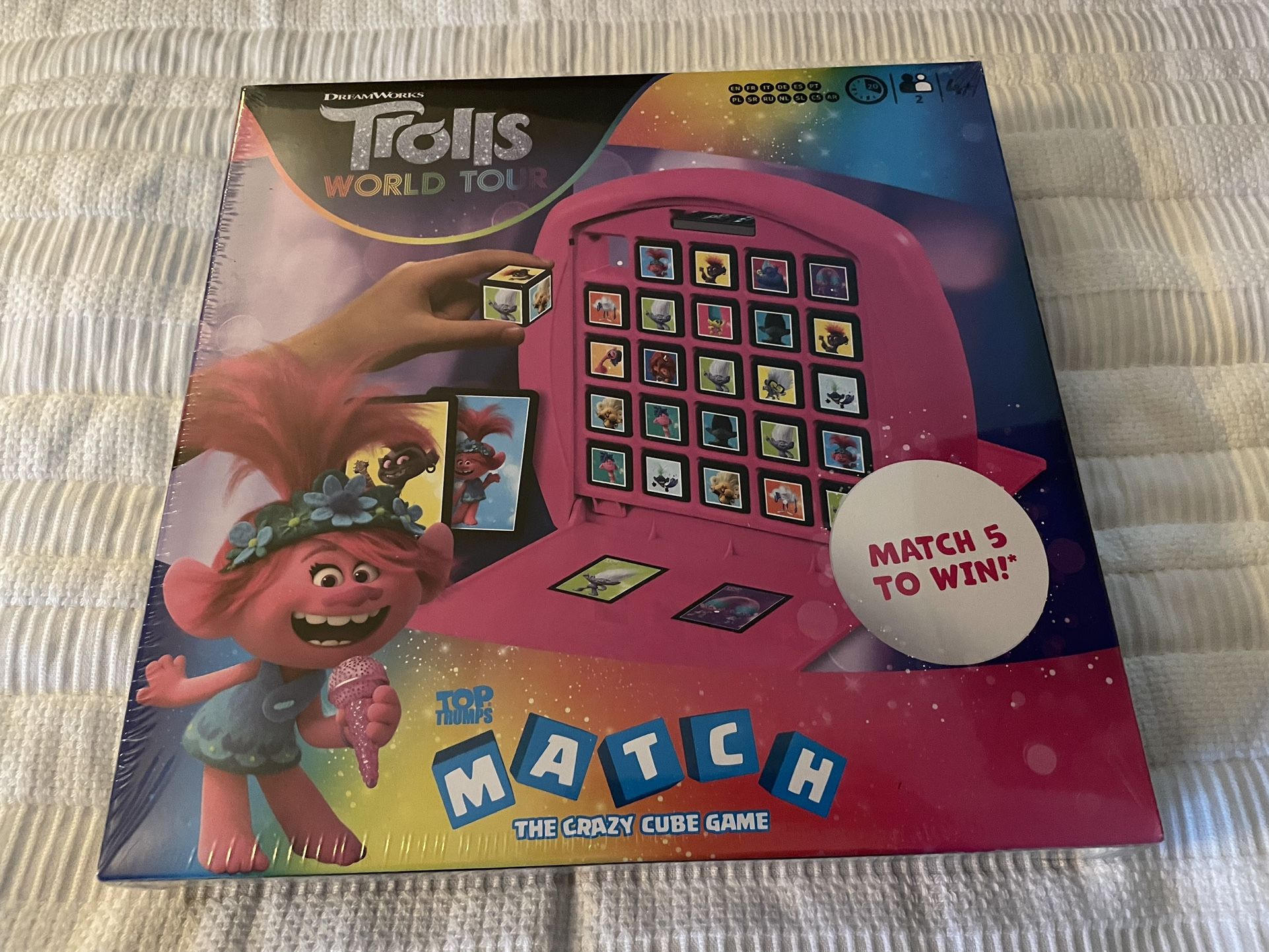 Trolls World Tour Match The Crazy Cube Game 