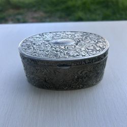 Sterling Silver Jewelry Box 