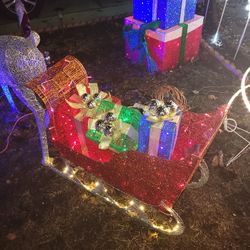 Christmas Sleigh Lighted 