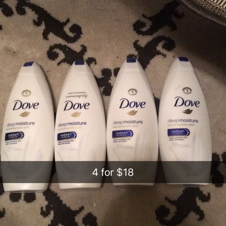 Dove body wash