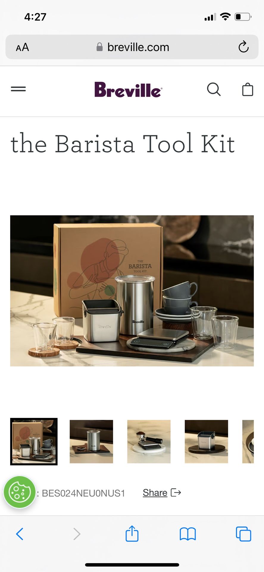 Breville Barista Espresso Tool Kit 