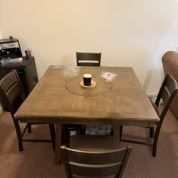 Dining Table With 4 Chairs