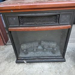Fire Place Heater Works Great Has Remote