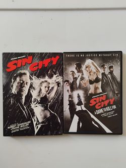 Sin City & Sin City 2 A Dame To Kill For. DVDs. Like New.