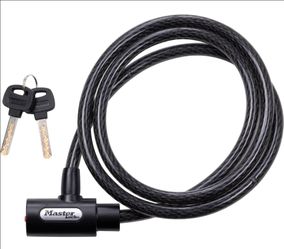 MASTER CABLE LOCK (NEW) 5ft Long 12mm THICK
