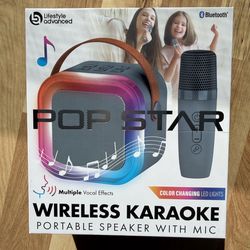 Wireless karaoke speaker with Mic
