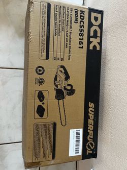 Cordless chainsaw