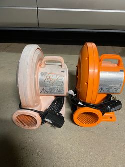 Air blower for jolly jumps