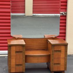 Mid Century Vanity/mirror