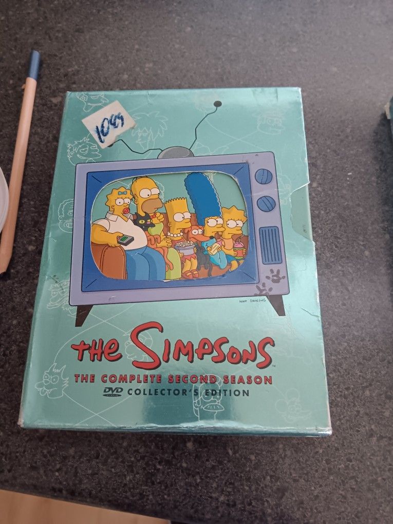 DVD -The Simpsons -Season 2 - 4 Disc Box Set