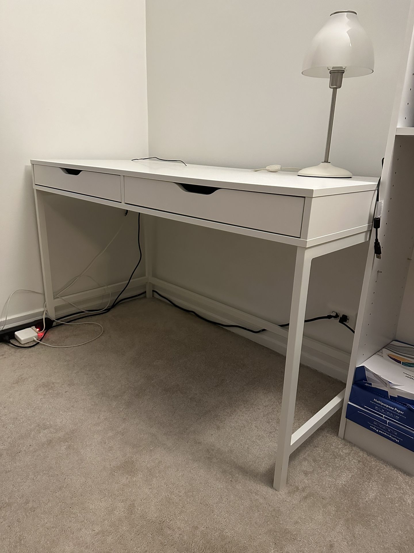 Ikea Alex Desk White for Sale in New York NY OfferUp