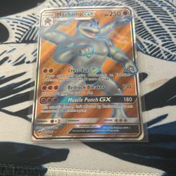 Machamp GX Pokémon card