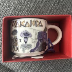 Starbucks Disney Marvel Wakanda  Ornament New 