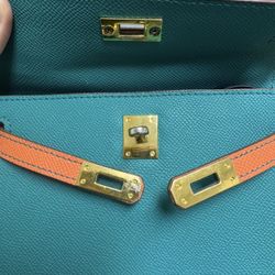 Bag Hermes Kelli Blue 