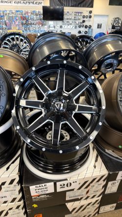 20” FUEL MAVERICK WHEELS ! IN STOCK!