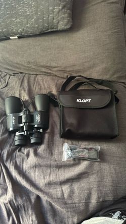 KLOPT 8–24x50 Zoom Binoculars w/ Carrying Case