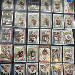 30 Card Lot Of Cleveland Browns