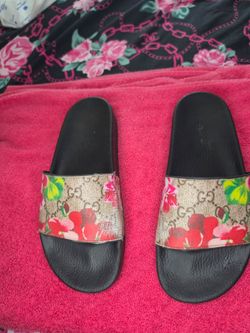 Gucci GG Blooms Slide Sandals