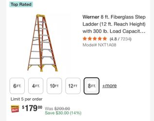 Werner 8’ Ladder