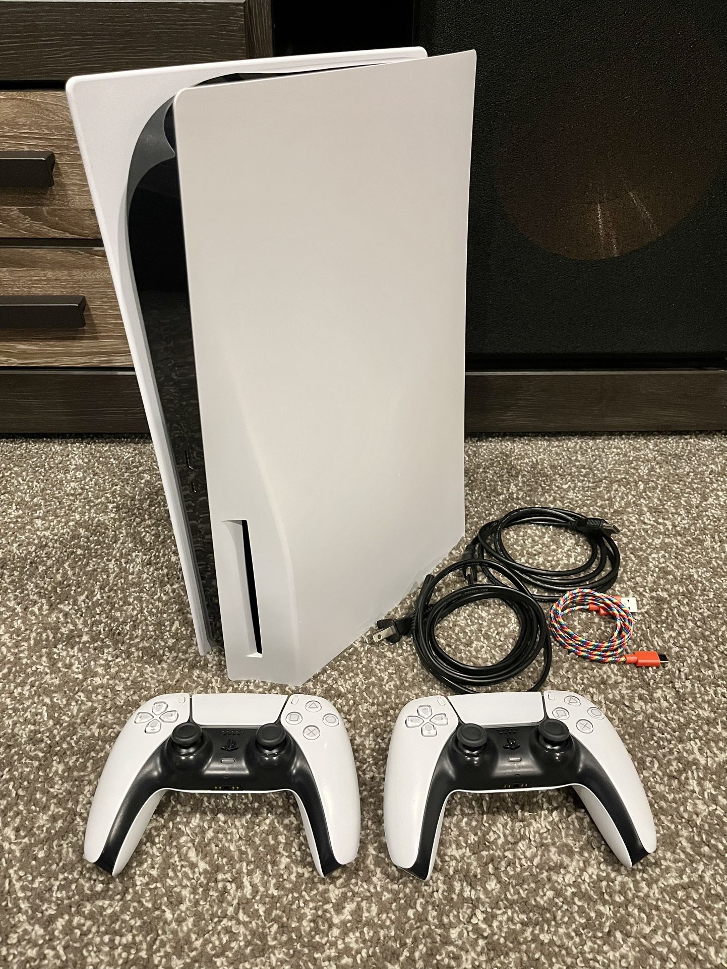 PS5 Disc Console w/ 2 Controllers