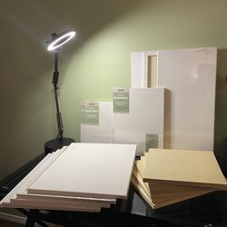 Canvas (stretched) & wood panels