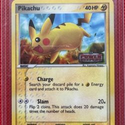 Pikachu [Reverse Holo] #57 STAMPED Pokemon Power Keepers