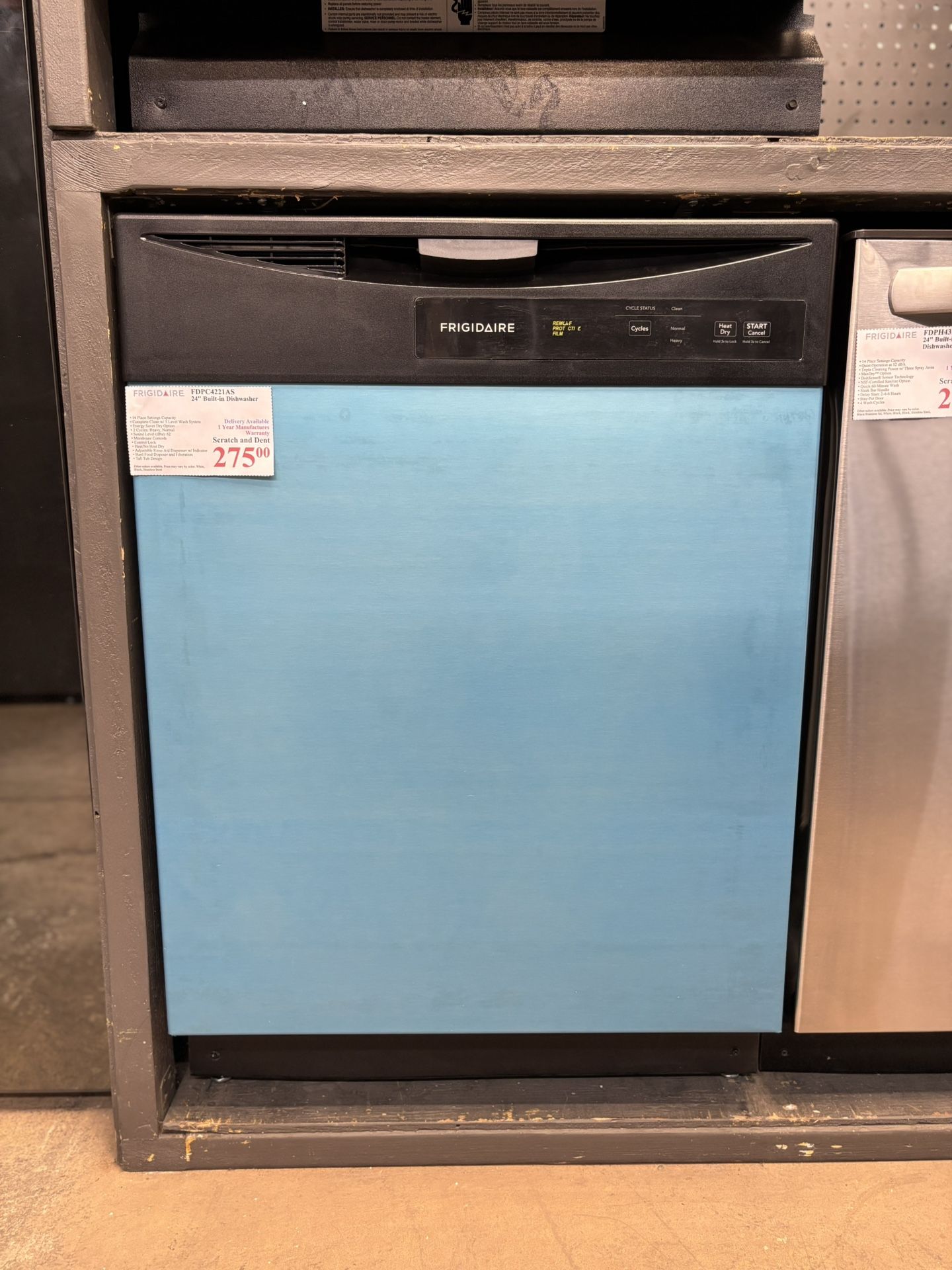 New FRIGIDAIRE 24" Built-in Dishwasher
