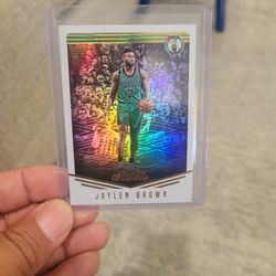 Jaylen Brown Rookie Studio Holofoil Basketball Card