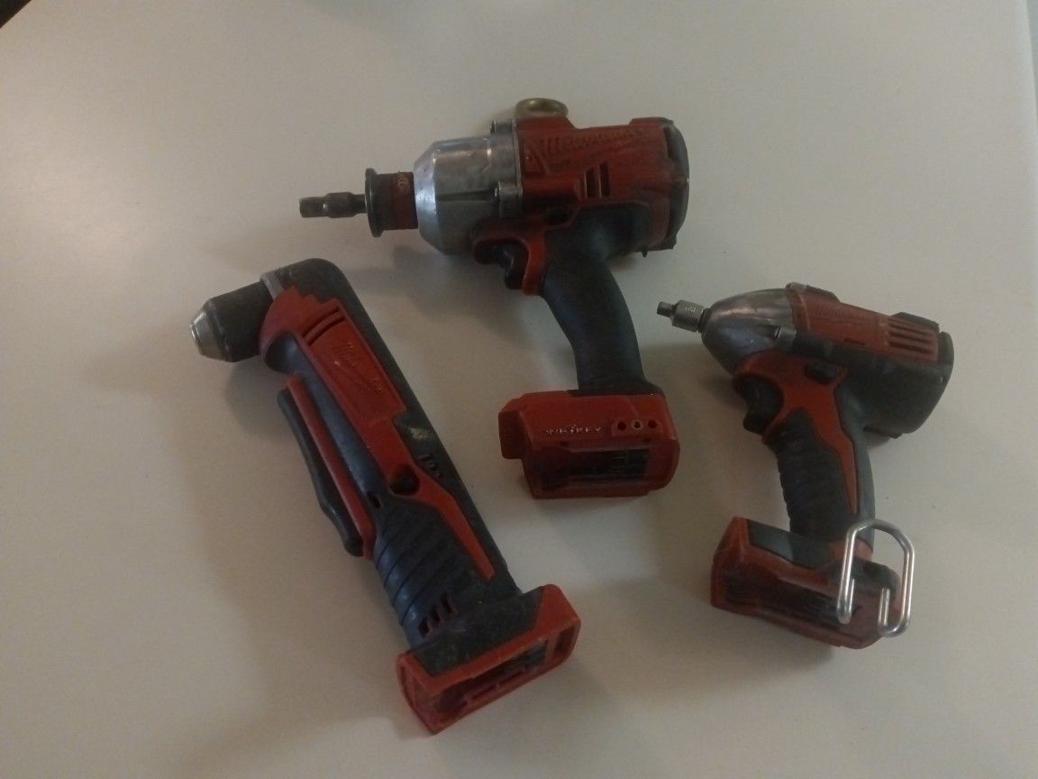 Milwaukee 18v Fuel Tools