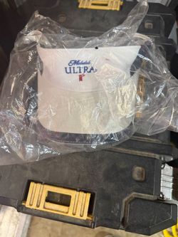 Michelob Ultra White Sun Visor Hat