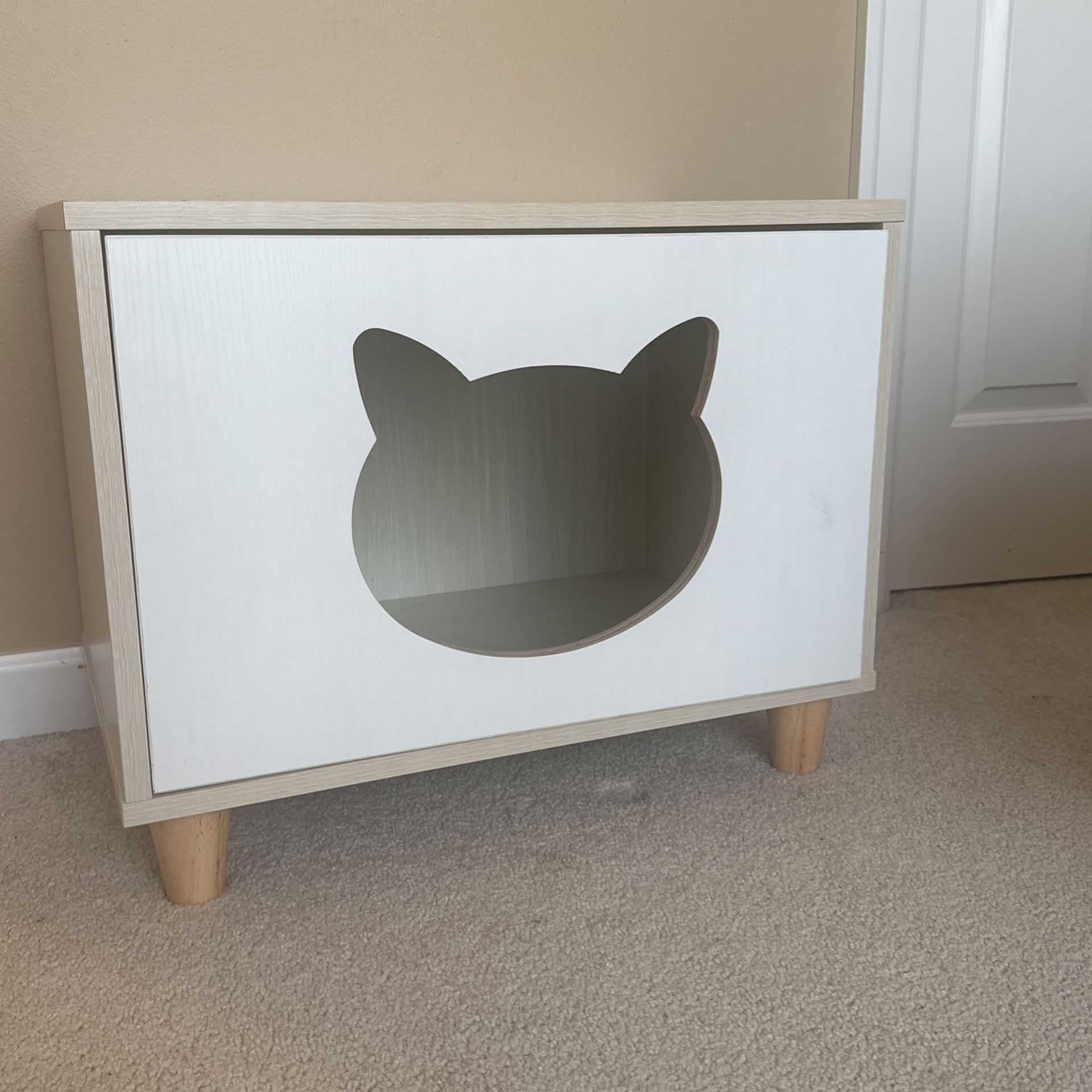 Cat House. Play House. Litter Box