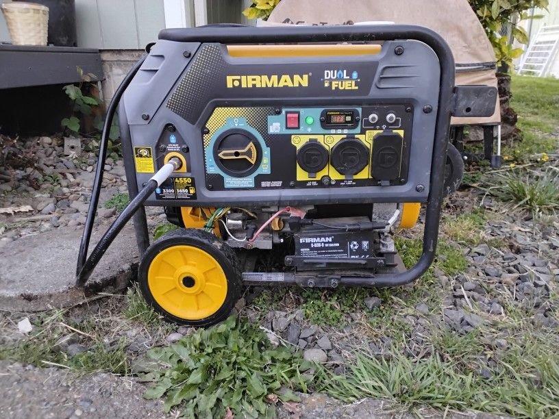 Dual Fuel Generator