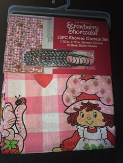 Strawberry Shortcake Shower Curtain
