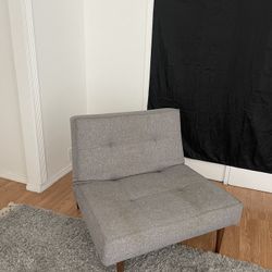 Mid-Century Modern Convertible Chair/Ottoman – Designed in Denmark 