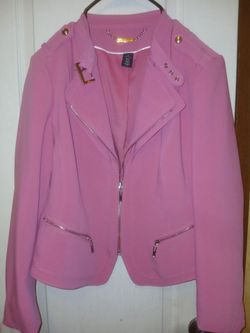 Pink  over coat