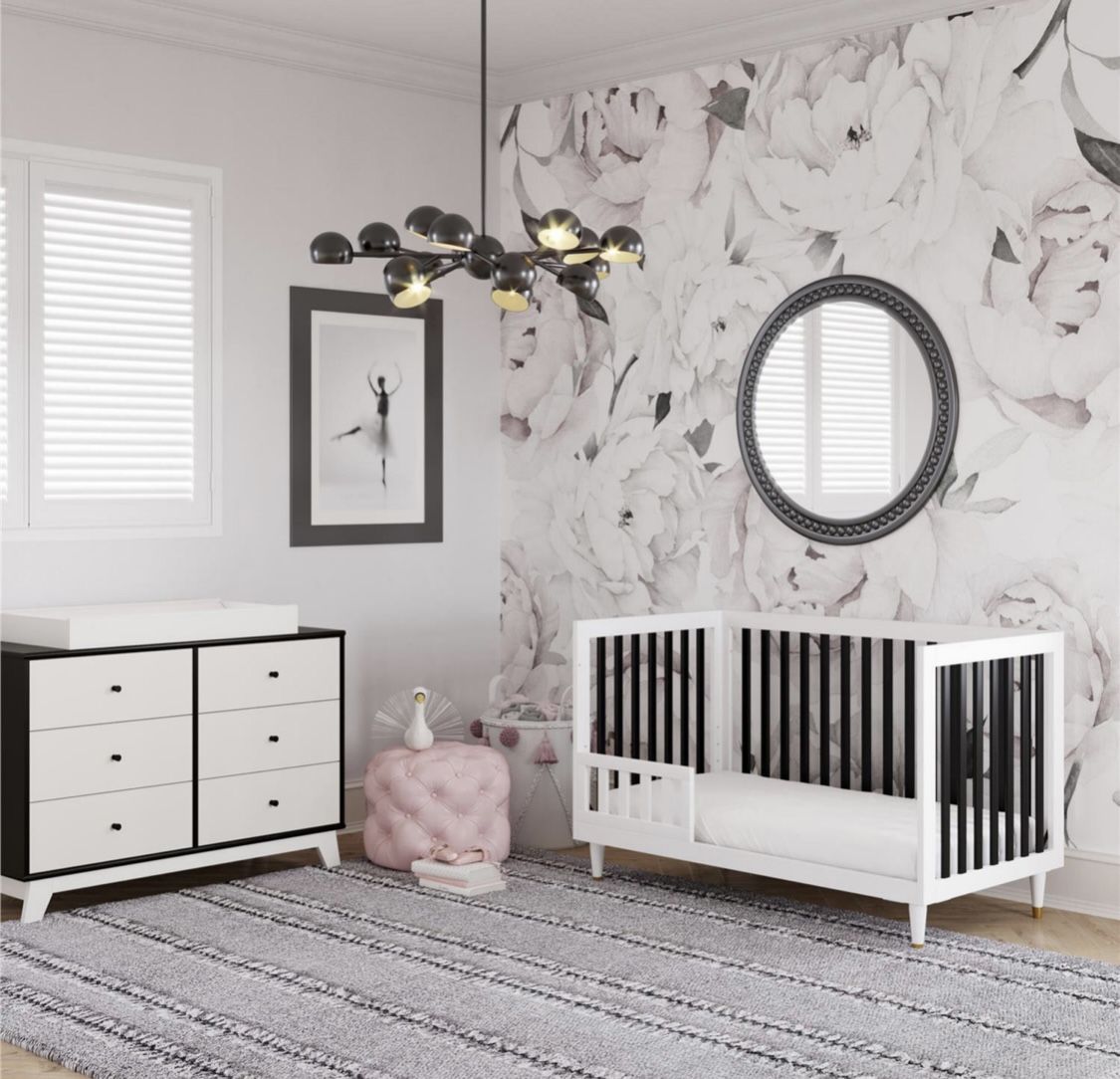 Little Seeds 3 in 1 Convertable Crib (Gray)P/U by ASHLAN & TEMPERANCE IN CLOVIS
