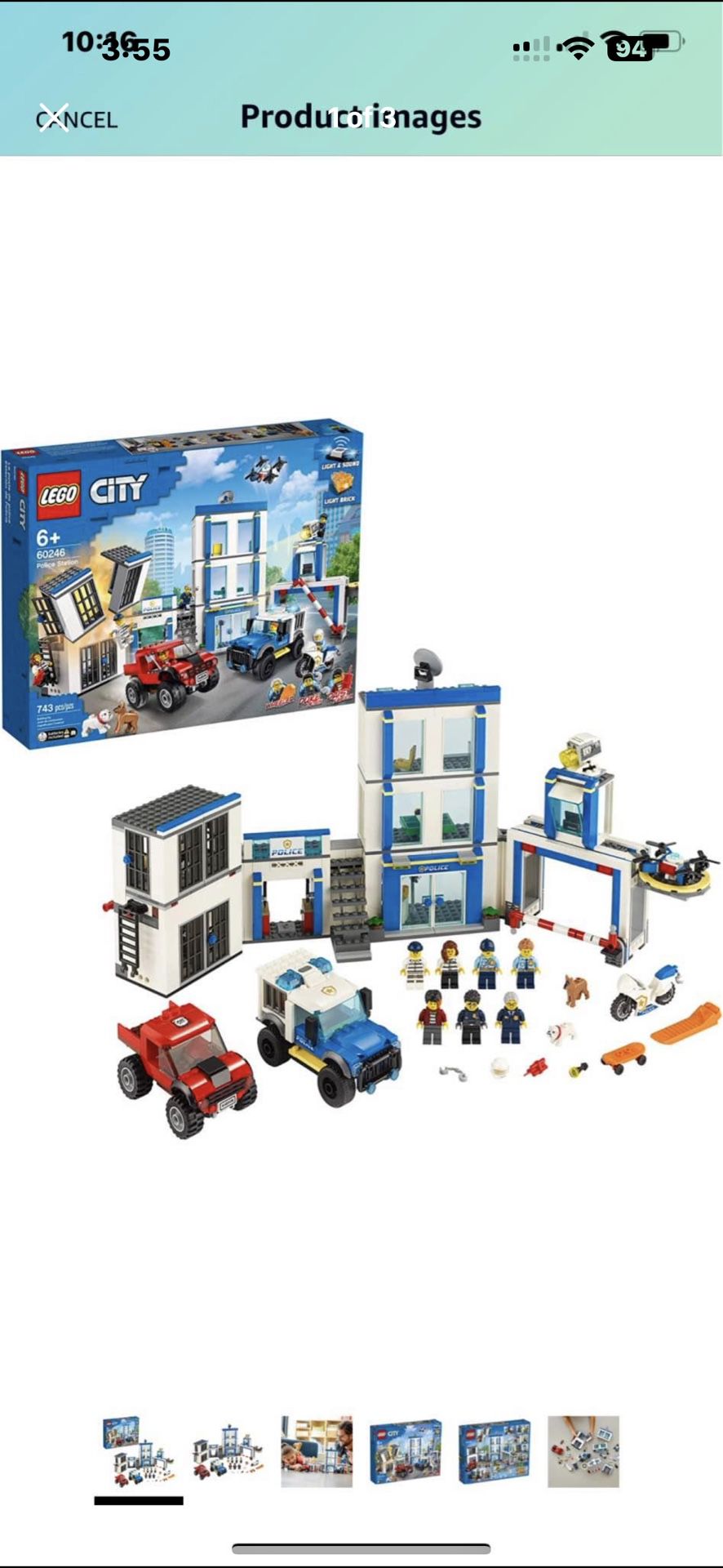 Lego Police Station Set
