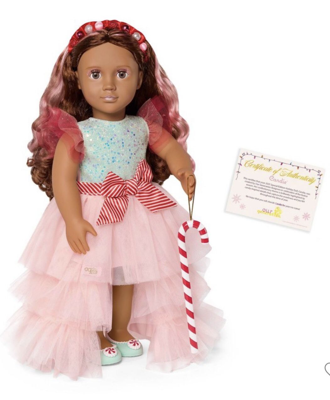 Our Generation Holiday Candie Doll