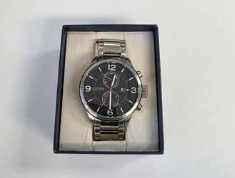 Tommy Hilfiger Stainless Steel Chronograph Watch – Clean & Classic