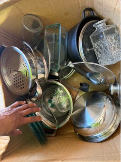Pots, pans, plates