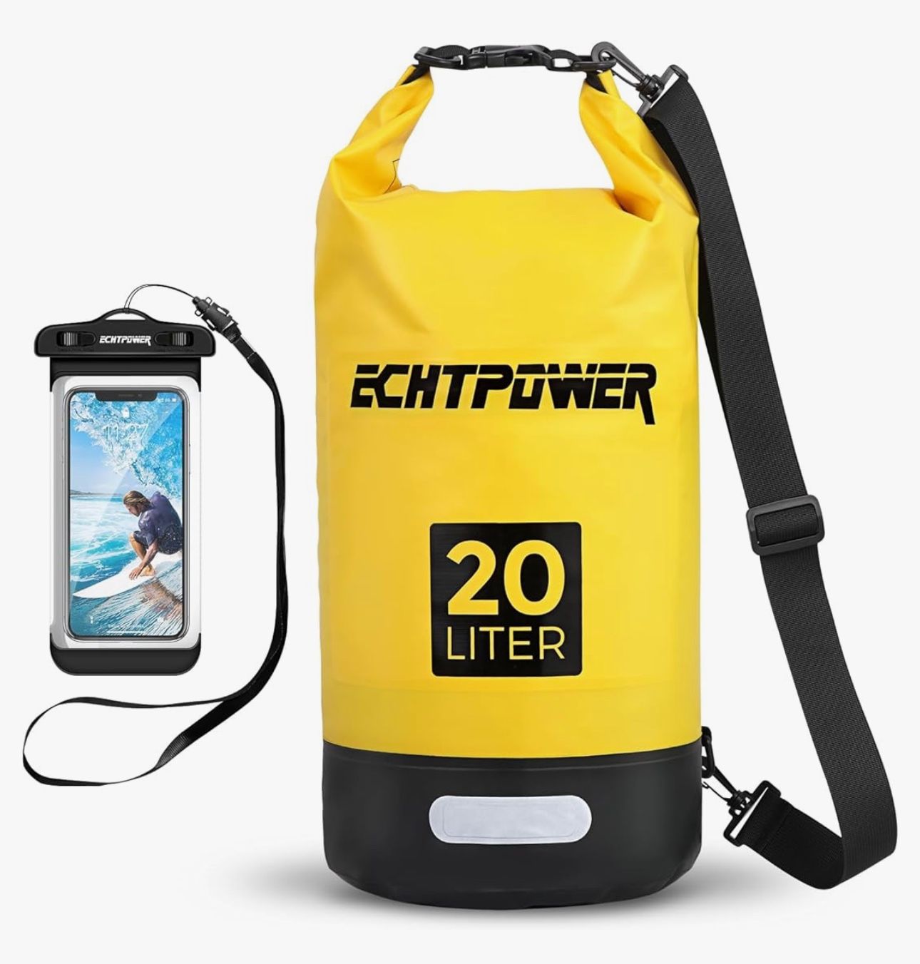 Conquer Any Adventure: ECHTPower 20L Waterproof Bag with Phone Pouch