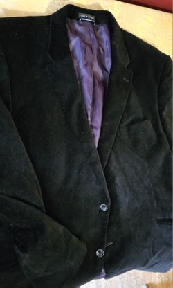 Black Velvet Large Blazer