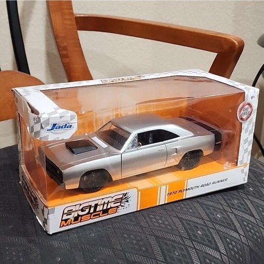 1970 Plymouth Road Runner Big Time Muscle 1:24 Die Cast Jada Toys 2020