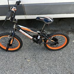 16” Mongoose Bike With Pegs