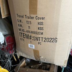 22 Ft  Travel Trailer Cloth Cover In The Box Can Trade For Peddle Electric Bike