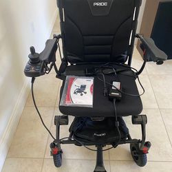 Pride Mobility Wheelchair